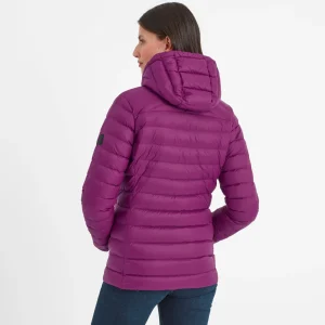 Clearance TOG24 North Womens Hooded Jacket Purple Berry