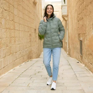 Clearance TOG24 Palmer Womens Padded Jacket Faded Khaki