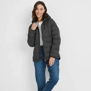 Hot TOG24 Palmer Womens Padded Jacket Washed Black
