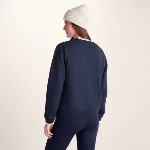 Fashion TOG24 Peggy Womens Sweat Oxford Blue