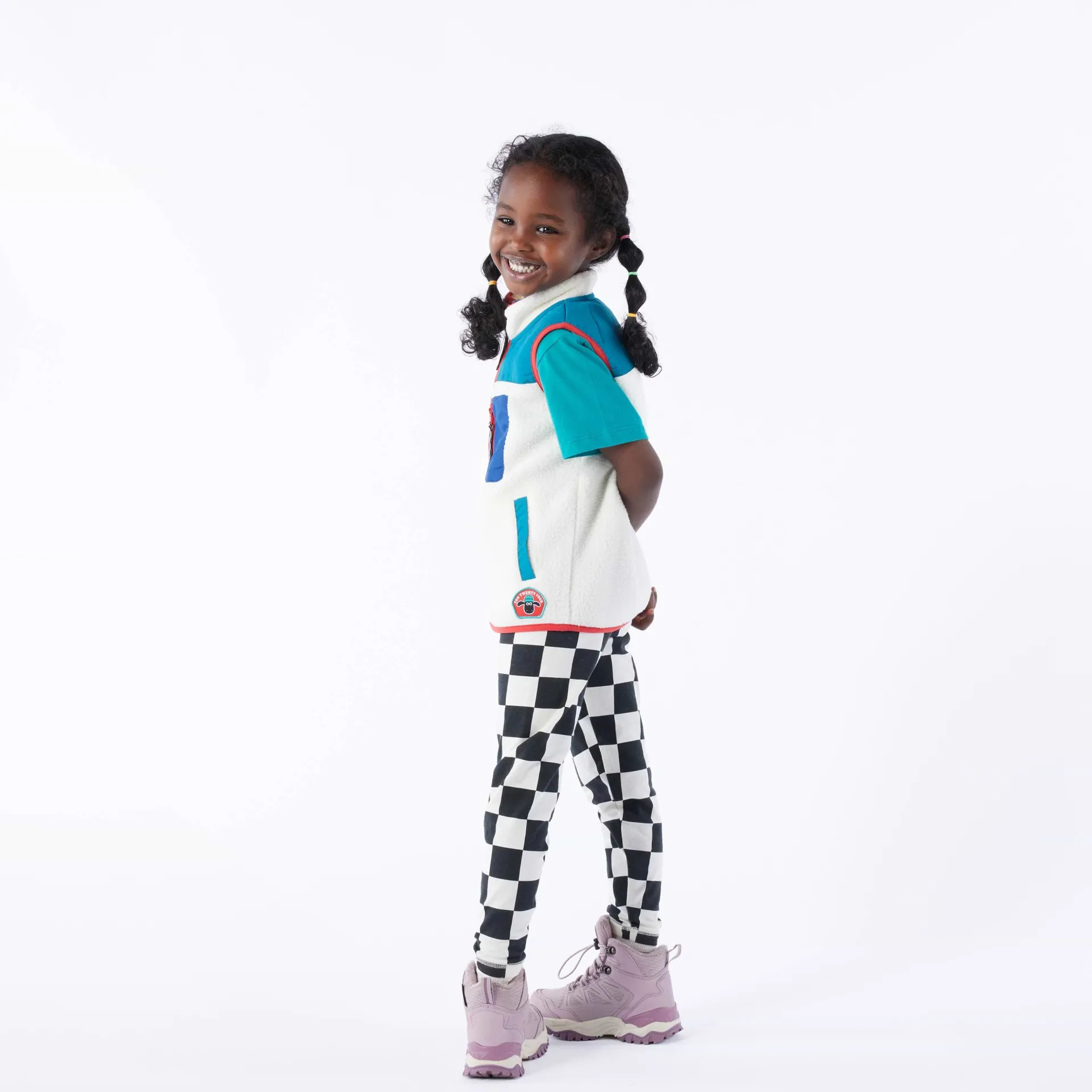 racka-kids-shaun-the-sheep-leg-ZPrHSLWx-1.webp Fashion TOG24 Racka Kids Shaun The Sheep Legging Black Woolly Checkerboard