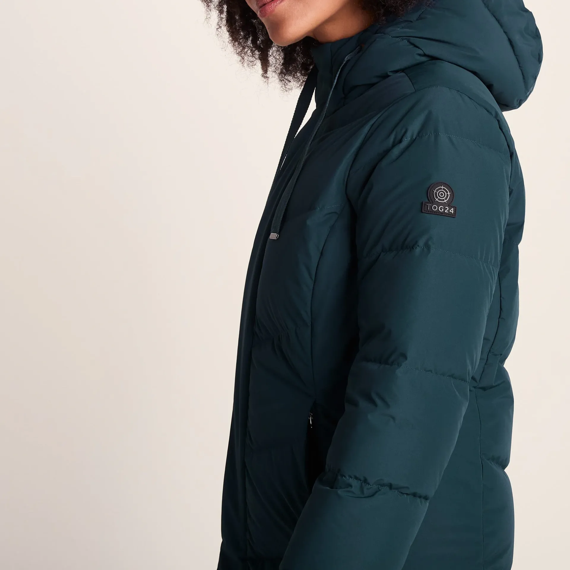 raleigh-luxe-long-womens-down-duUMrJrE-5.webp Outlet TOG24 Raleigh Luxe Long Womens Down Jacket Petrol Green