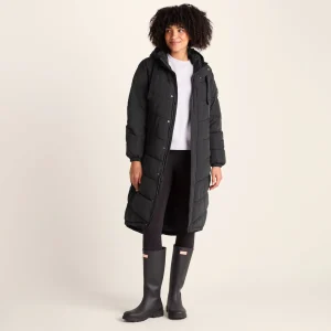 New TOG24 Raleigh Womens Padded Puffer Jacket | Washed Black