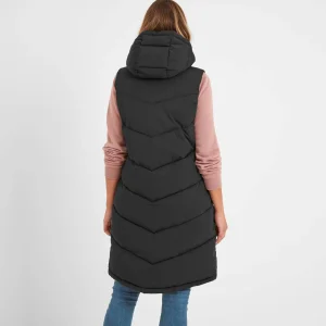 Clearance TOG24 Ranskill Women's Quilted Gilet | Washed Black