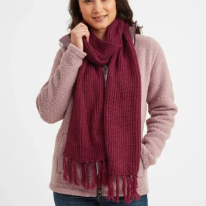 Discount TOG24 Raspberry Burrell Unisex Knitted Scarf |