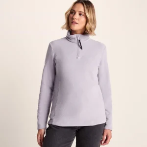 Online TOG24 Revive Womens Quarter Zip Fleece Lavender Grey