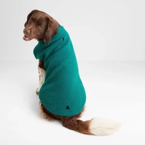 Sale TOG24 Rover Sherpa Dog Coat L In Teal | In Sherpa Fabric |