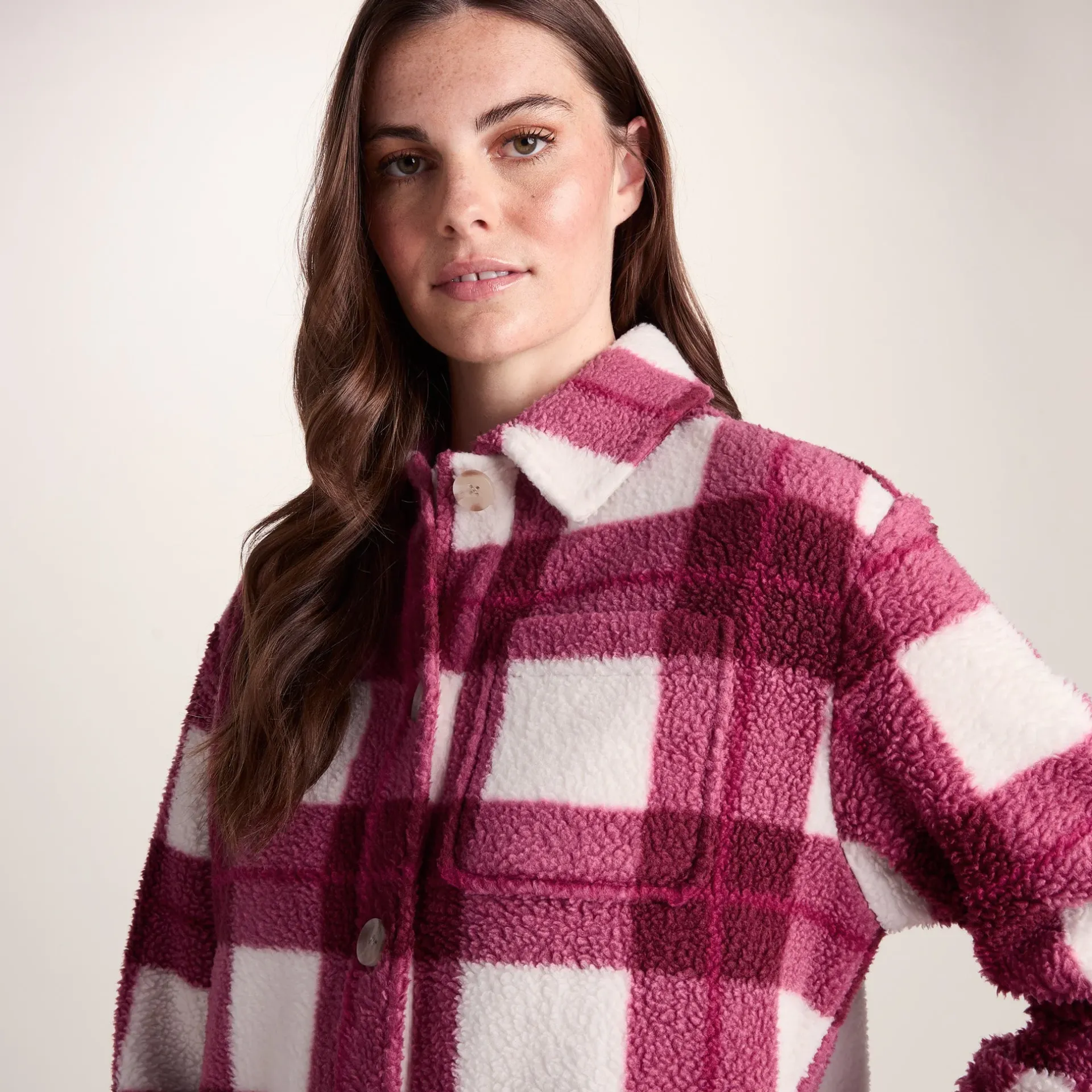 sally-womens-shacket-burgundy-LWwJLwXV-4.webp Online TOG24 Sally Womens Shacket Burgundy Check