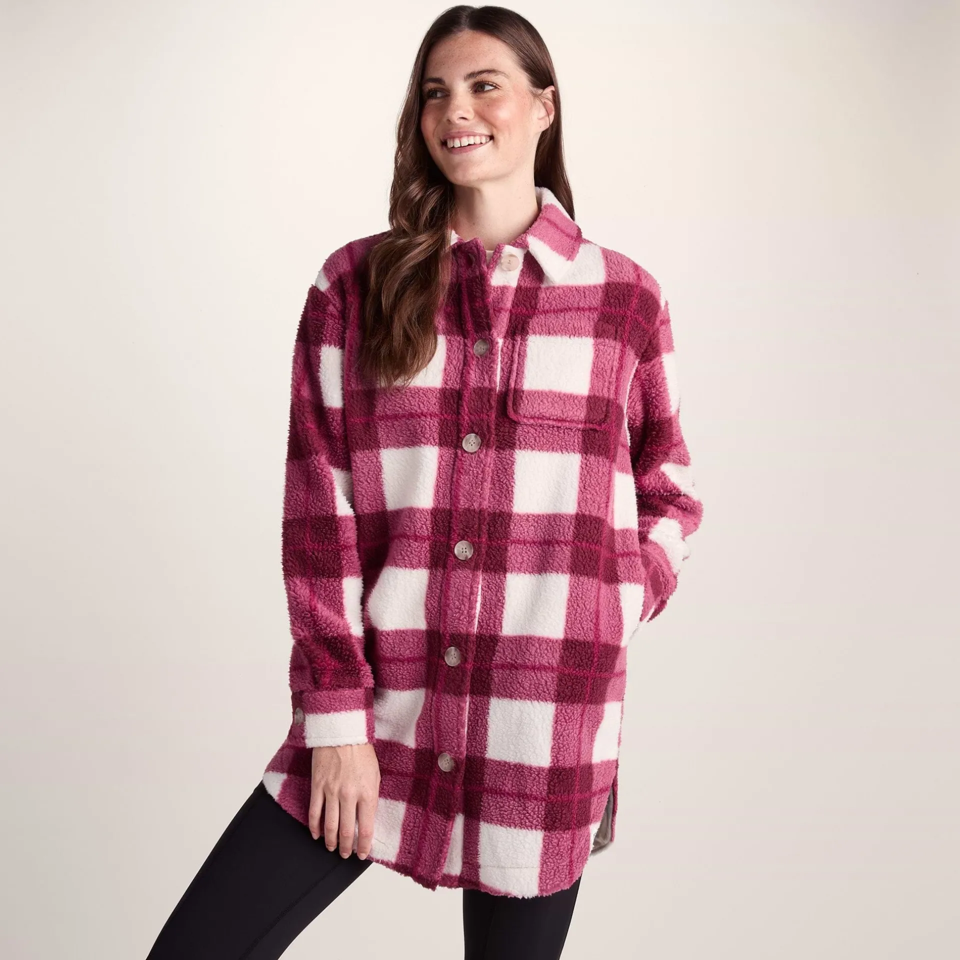 sally-womens-shacket-burgundy-LWwJLwXV-5.webp Online TOG24 Sally Womens Shacket Burgundy Check