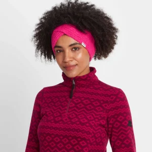 Online TOG24 Salma Knitted Womens Headband Magenta Pink |