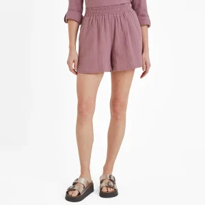 Best TOG24 Samie Womens Cheesecloth Shorts In Mauve |