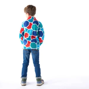 Sale TOG24 Sardi Kids Shaun The Sheep Sherpa Jacket Space Blue Sheep Print