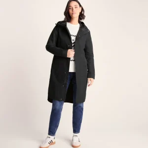 Sale TOG24 Saunter Womens Long Waterproof Jacket Black