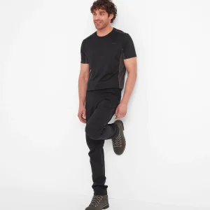 Best TOG24 Silsden Mens Waterproof Trousers Short Black