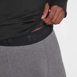 Outlet TOG24 Snowdon Mens Thermal Base Layer Leggings Grey Marl