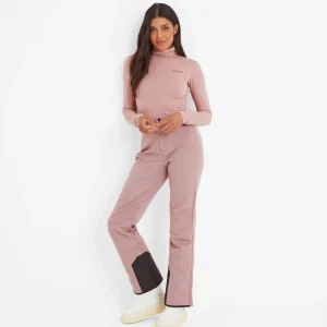 Online TOG24 Snowdon Womens Thermal Base Layer Roll Neck Faded Pink