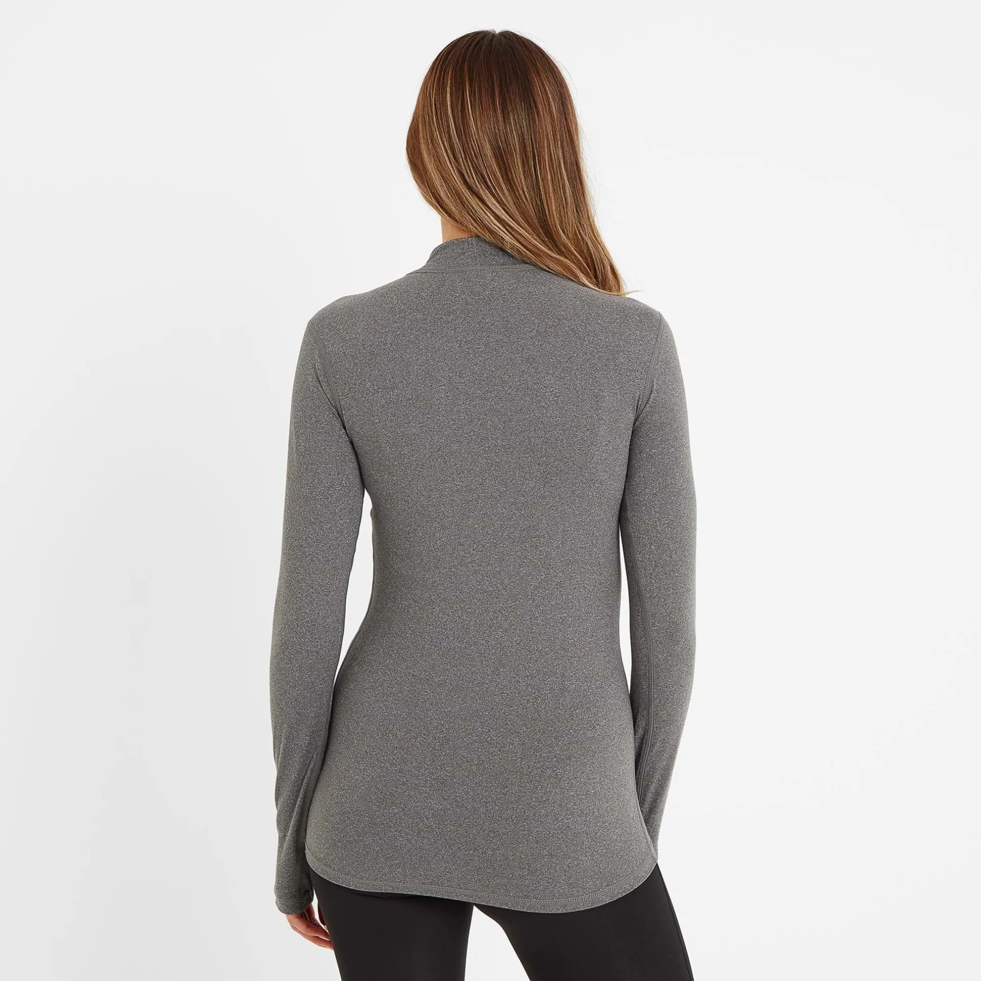 snowdon-womens-thermal-base-la-wIzkUluh-2.webp Discount TOG24 Snowdon Womens Thermal Base Layer Quarter Zip Grey Marl