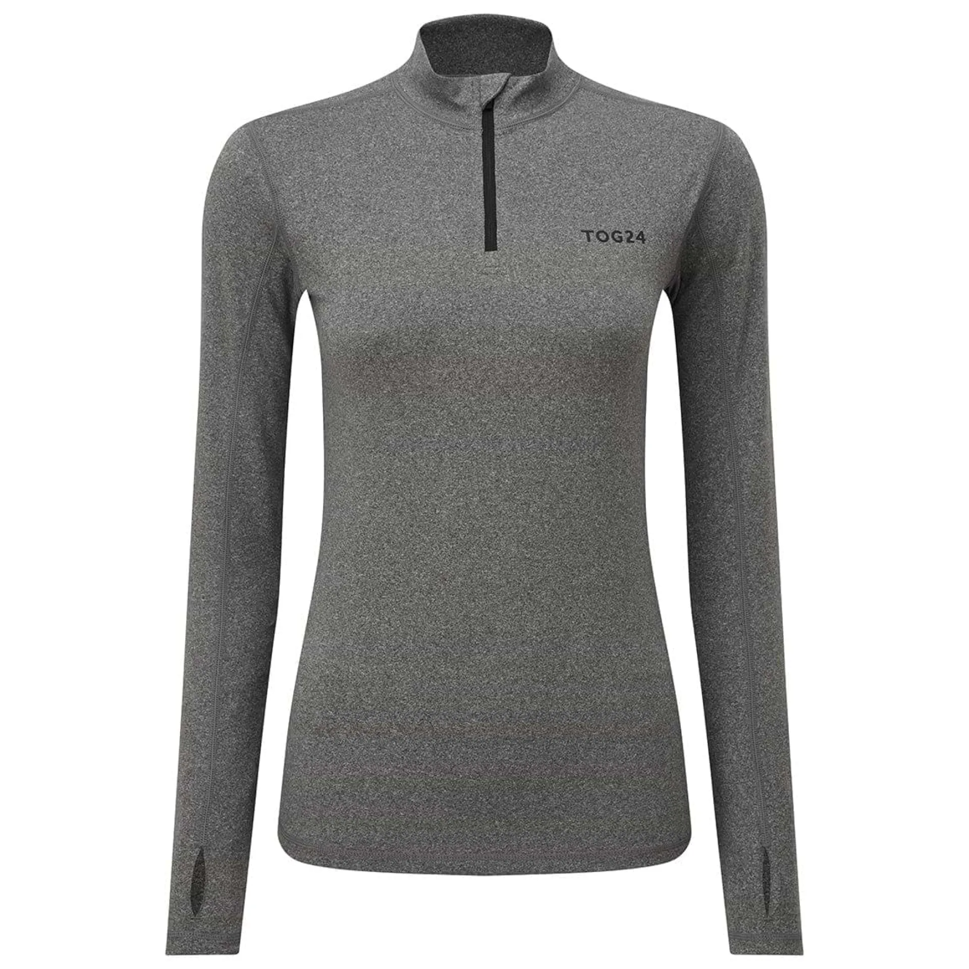snowdon-womens-thermal-base-la-wIzkUluh-4.webp Discount TOG24 Snowdon Womens Thermal Base Layer Quarter Zip Grey Marl