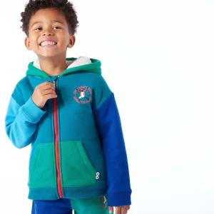 Online TOG24 Southdown Kids Shaun The Sheep Zip Sweat Ocean Blue