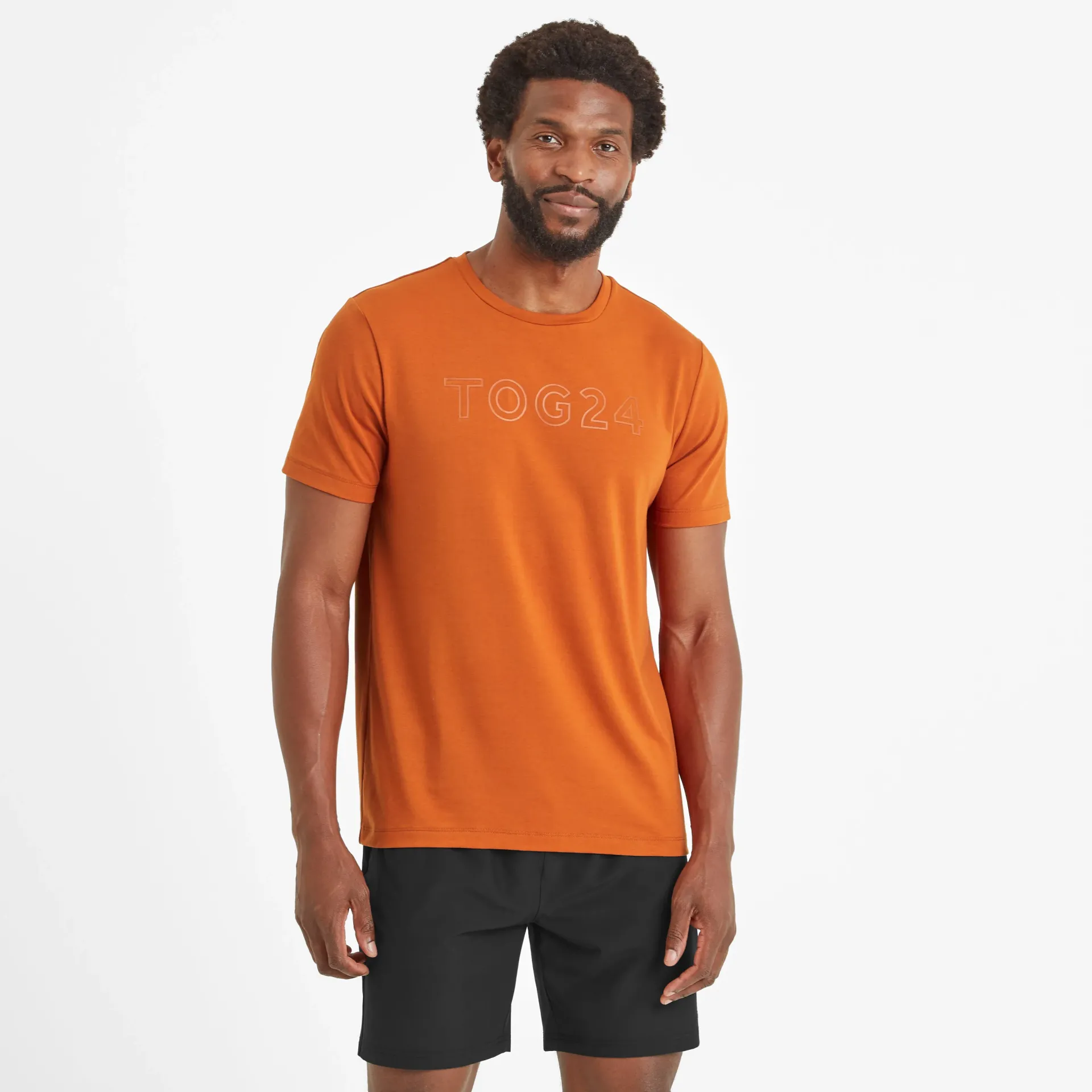 talen-mens-tech-short-sleeve-t-gACuEYMD-4.webp Clearance TOG24 Talen Mens Tech Short Sleeve Top Dark Orange