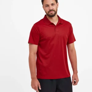 Best TOG24 Torres Mens Tech Polo In Colour | Chilli