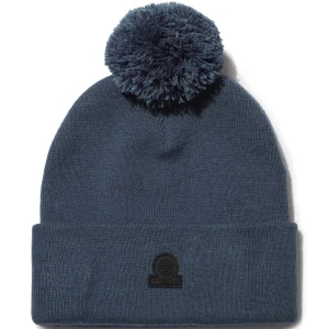 Clearance TOG24 Tyla Knit Hat In With A Bobble | Blue Stone