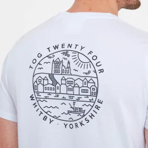 Outlet TOG24 Whitby Mens T-Shirt In Colour | White