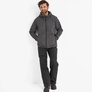 Clearance TOG24 Wigton Men's Waterproof Regular Trousers In Black |