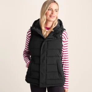 Hot TOG24 Wyness Womens Padded Gilet Black